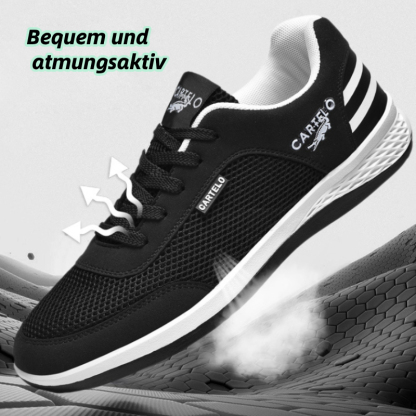 Ahlsentop Atmungsaktive Mesh-Sneaker für Herren mit weicher Sohle