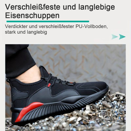 AHLSENTOP Neue atmungsaktive Arbeitsschutzschuhe gegen Pannen