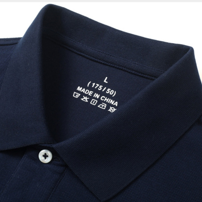 Ahlsentop™ Neues einfarbiges Kurzarm-Poloshirt für Herren mit Waffelmuster und Revers