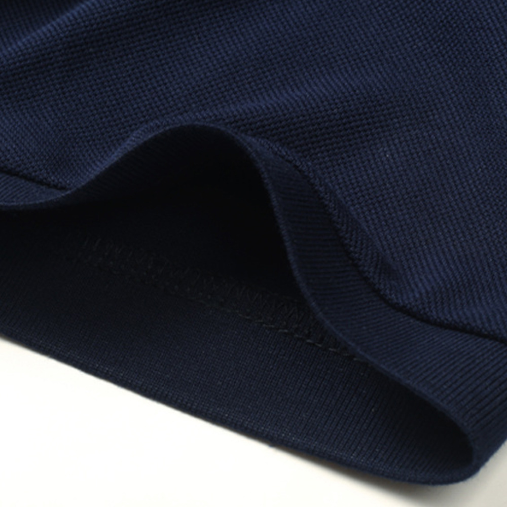 Ahlsentop™ Neues einfarbiges Kurzarm-Poloshirt für Herren mit Waffelmuster und Revers