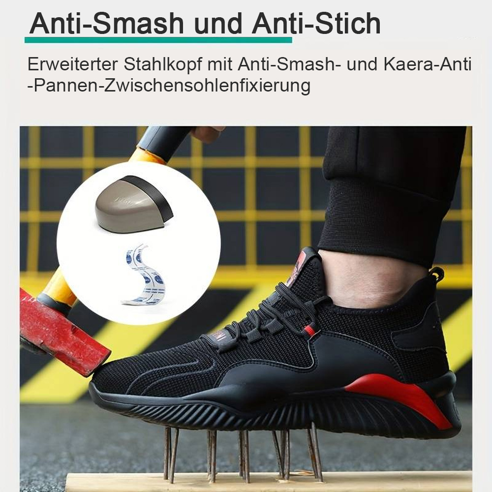 AHLSENTOP Neue atmungsaktive Arbeitsschutzschuhe gegen Pannen