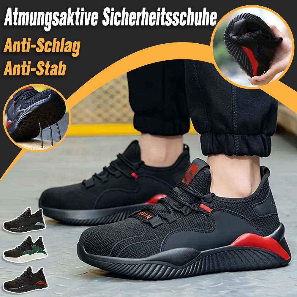 AHLSENTOP Neue atmungsaktive Arbeitsschutzschuhe gegen Pannen
