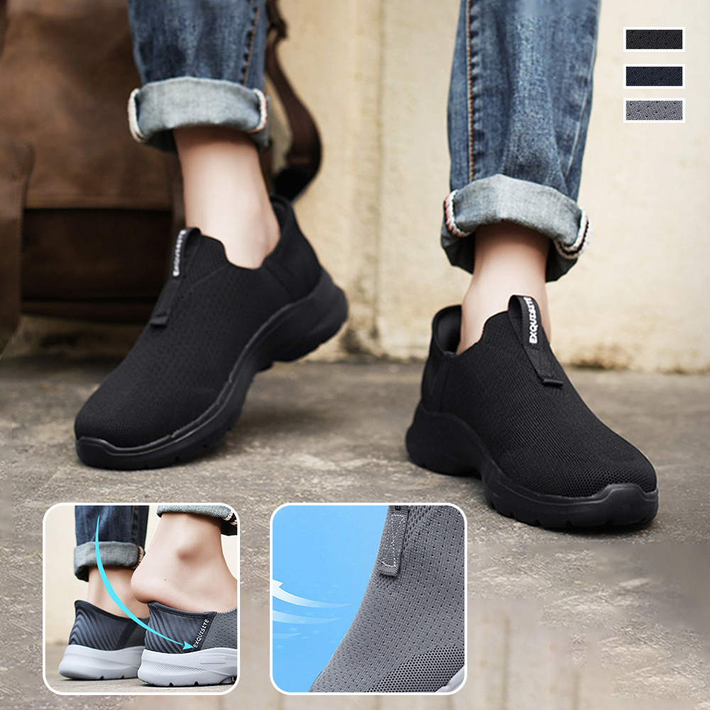 AHLSENTOP Neue atmungsaktive Freizeitschuhe zum Hineinschlüpfen für Herren
