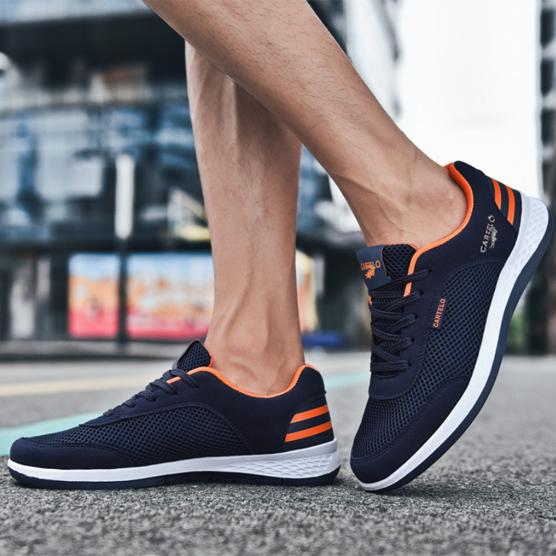 Ahlsentop Atmungsaktive Mesh-Sneaker für Herren mit weicher Sohle