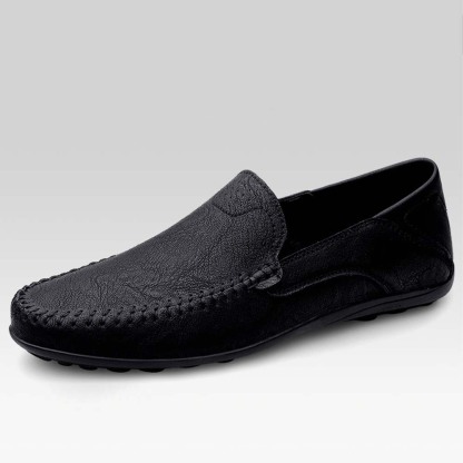 Ahlsentop Neue Slip-On-Freizeitschuhe aus Leder für Herren