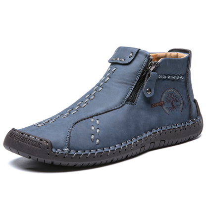 Ahlsentop Mid-Top-Loafer mit Nahtreißverschluss