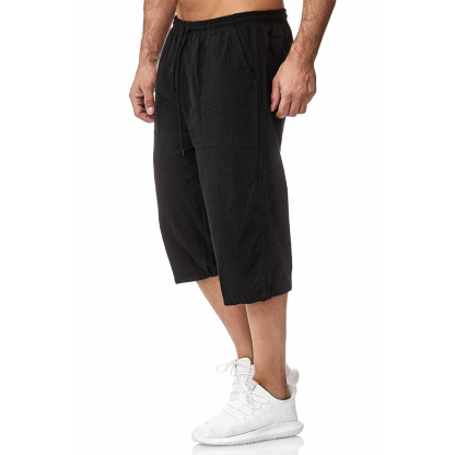 Ahlsentop™ Sommer neue Mode Leinen mittellange Freizeithose