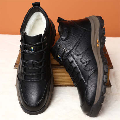 AHLSENTOP Warme, sportliche Herren-Schuhe aus Fleece