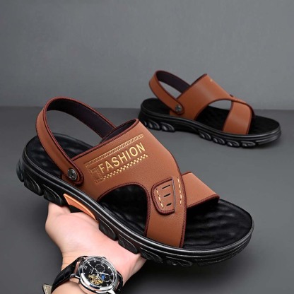 Ahlsentop Neue rutschfeste und atmungsaktive Strandsandalen für Herren