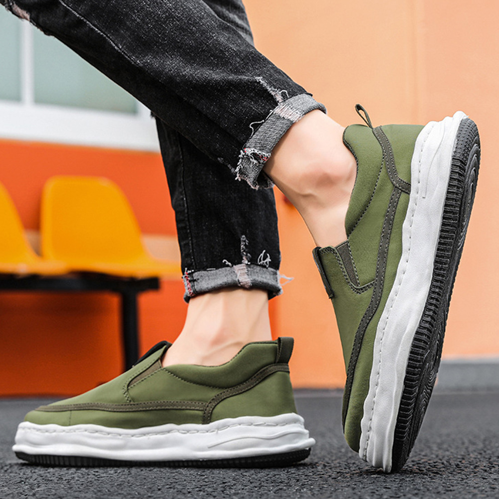Ahlsentop Slip-On-Segeltuchschuhe mit elastischem Besatz