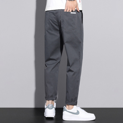AHLSENTOP™ Sommerliche lockere Herren-Freizeithose aus Eisseide