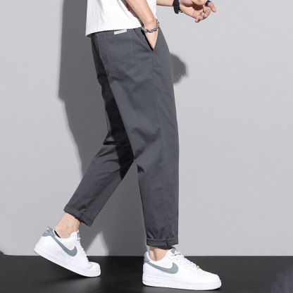 AHLSENTOP™ Sommerliche lockere Herren-Freizeithose aus Eisseide