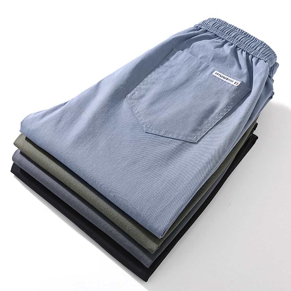 AHLSENTOP™ Sommerliche lockere Herren-Freizeithose aus Eisseide