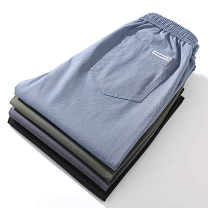 AHLSENTOP™ Sommerliche lockere Herren-Freizeithose aus Eisseide