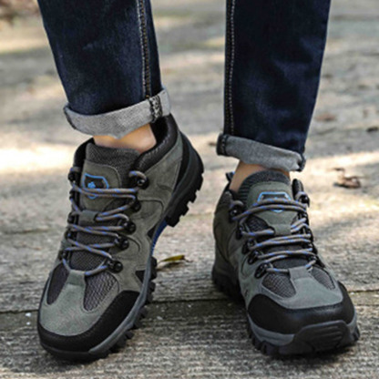 Ahlsentop Low-Top-Schnür-Outdoor-Wanderschuhe für Herren