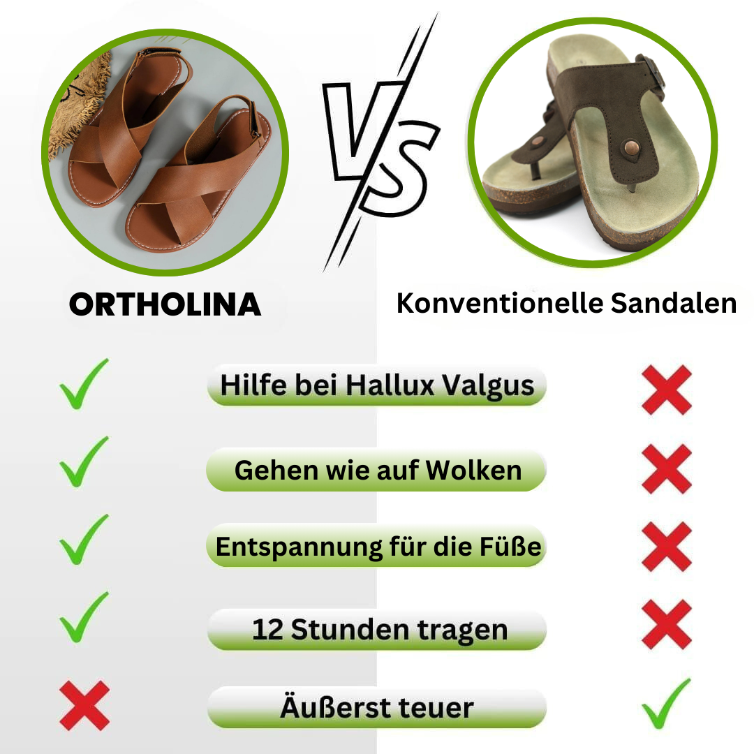 Ahlsnetop - ergonomische schmerzlindernde Sandalen