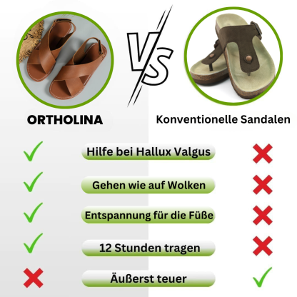 Ahlsnetop - ergonomische schmerzlindernde Sandalen