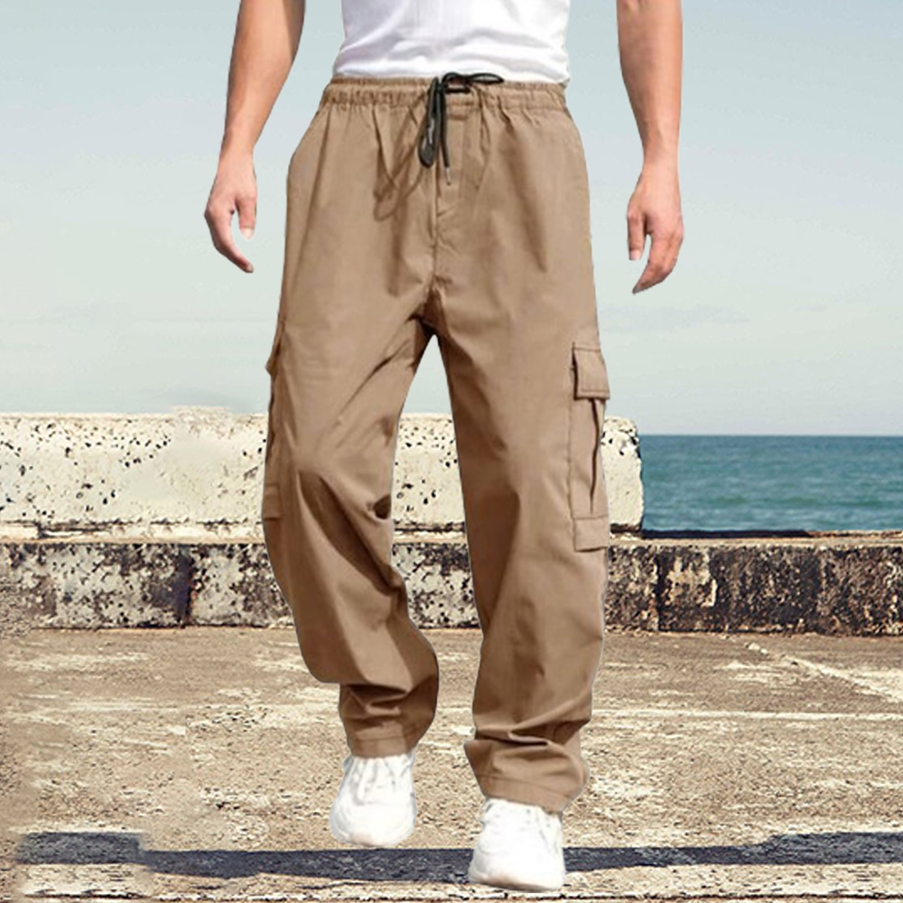 AHLSENTOP Neue lässige gerade Hose für Herren im Sommer