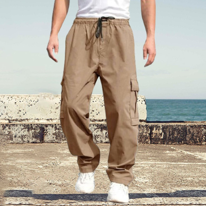 AHLSENTOP Neue lässige gerade Hose für Herren im Sommer