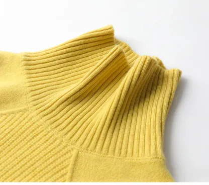 Rollkragenpullover aus Kaschmir für Damen