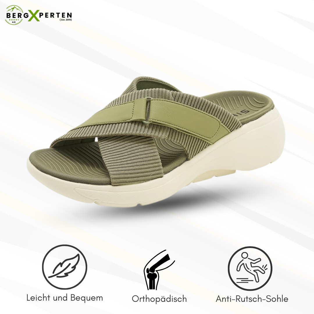 Ahlsentop™  - patentierte, orthopädische Sandalen für Schmerzlinderung