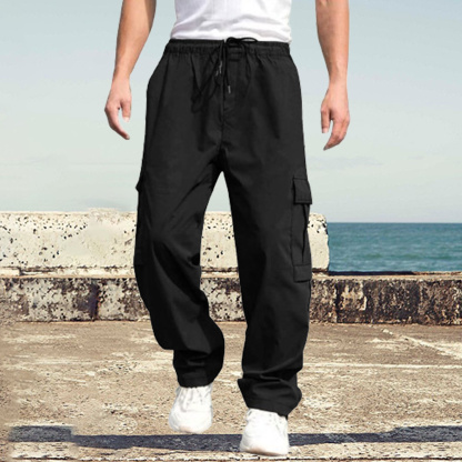 AHLSENTOP Neue lässige gerade Hose für Herren im Sommer