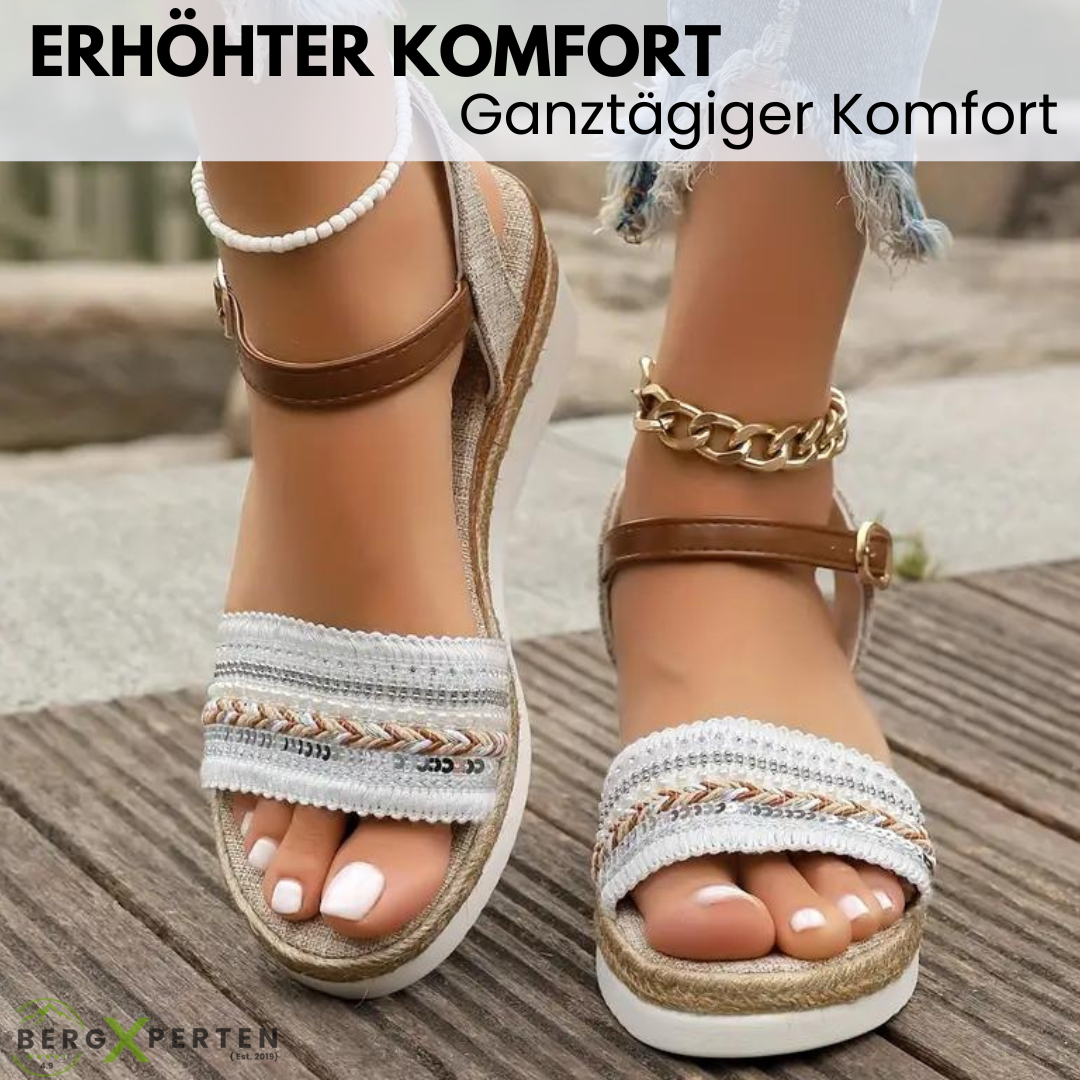 Ahlsentop™ - patentierte, orthopädische Sandalen für Schmerzlinderung™ - ergonomische schmerzlindernde Sandalen für Damen