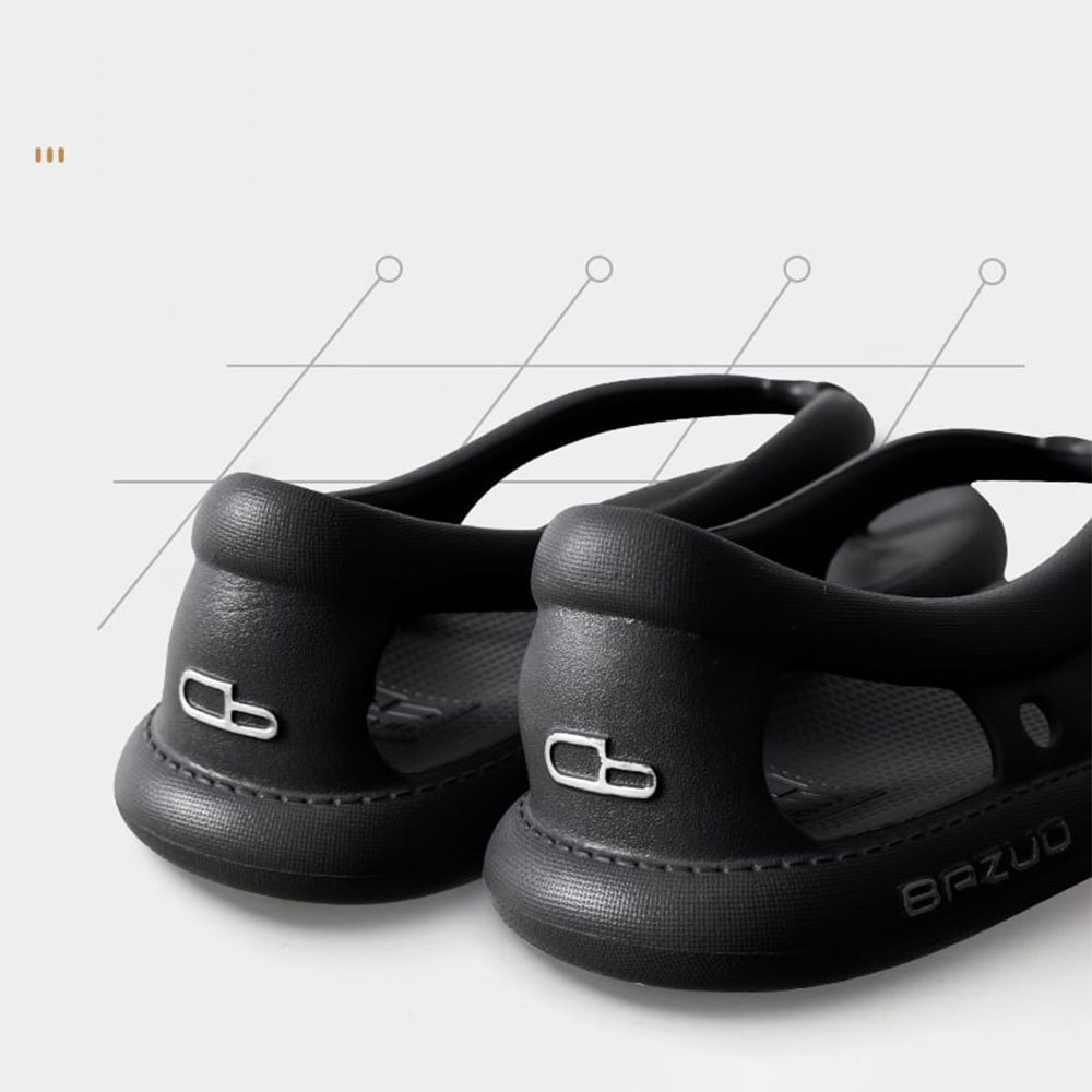 Ahlsentop Neue Paar rutschfeste Flip-Flops-Hausschuhe