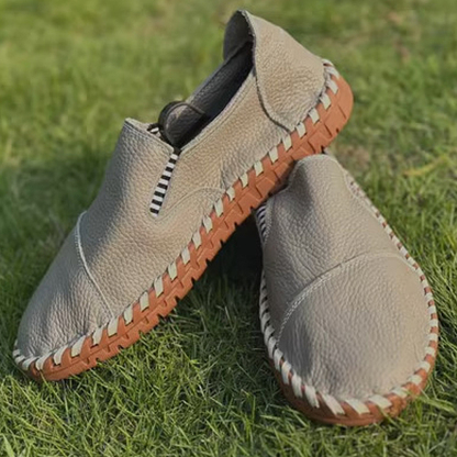 Ahlsentop Handgefertigte Herren-Slipper aus Leder