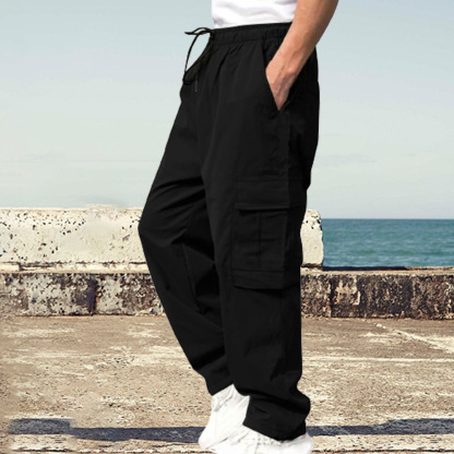 AHLSENTOP Neue lässige gerade Hose für Herren im Sommer