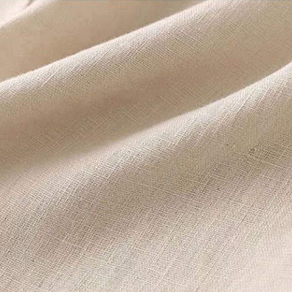 Ahlsentop™ Lässige, lockere Damenhose mit weitem Bein aus atmungsaktiver Baumwolle und Leinen