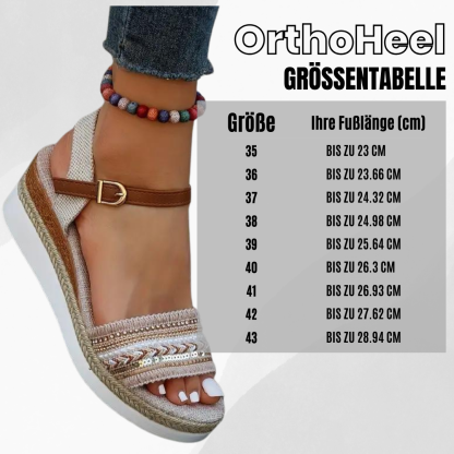 Ahlsentop™  - patentierte, orthopädische Sandalen für Schmerzlinderung™  - ergonomische schmerzlindernde Sandalen für Damen