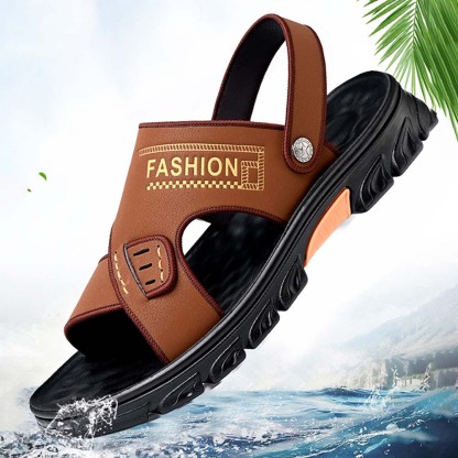 Ahlsentop Neue rutschfeste und atmungsaktive Strandsandalen für Herren
