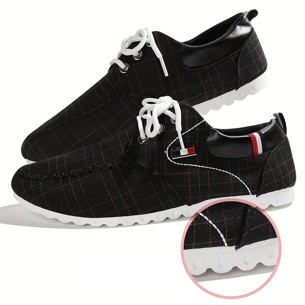 AHLSENTOP™ Herbst neue Herren lässige atmungsaktive flache Segeltuchschuhe
