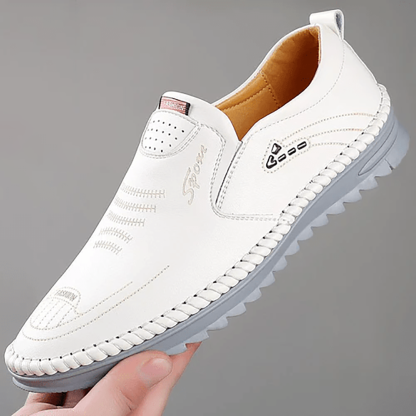 Ahlsentop Neue atmungsaktive Freizeit-Lederschuhe für Herren