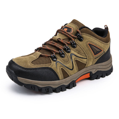 Ahlsentop Low-Top-Schnür-Outdoor-Wanderschuhe für Herren