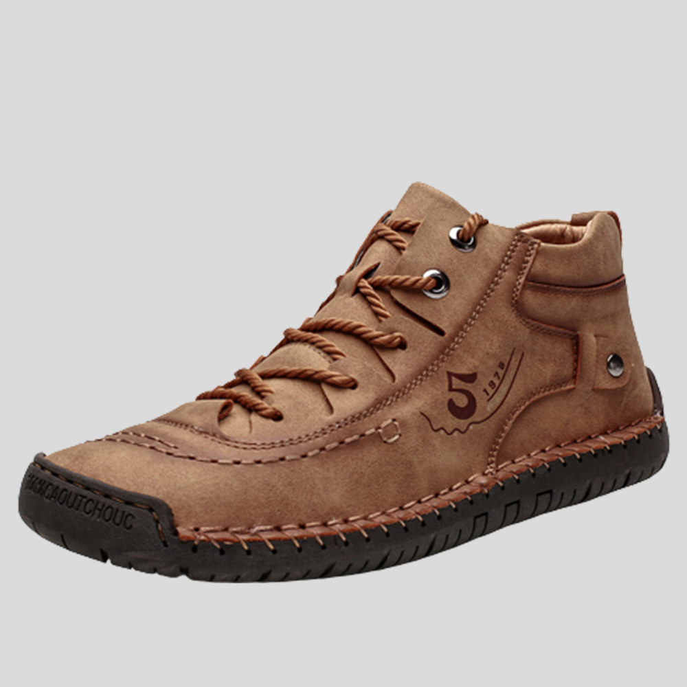 Ahlsentop Handgenähte britische Freizeitstiefel für Herren im Herbst