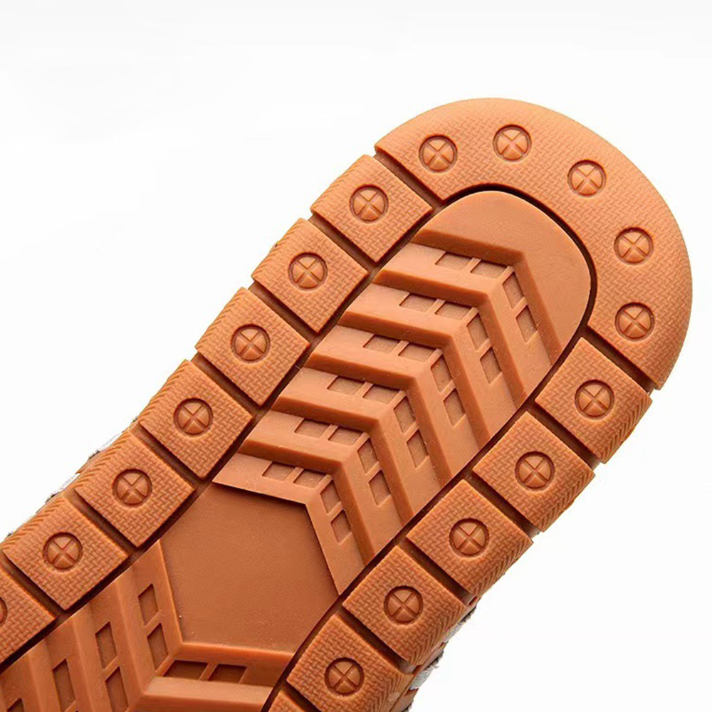 Ahlsentop Handgefertigte Herren-Slipper aus Leder