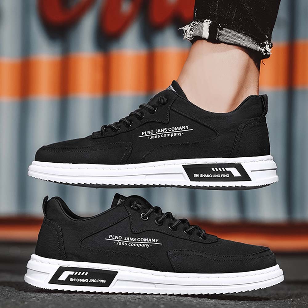 AHLSENTOP Neue atmungsaktive Low-Top-Freizeitschuhe aus Canvas für Herren
