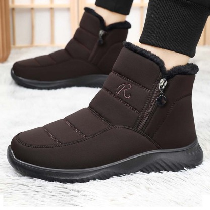 Metallwolke Winter-Fleece-High-Top-warme Baumwollstiefel