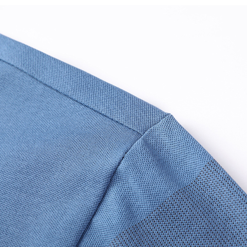 Ahlsentop™ Neues Jugend-Poloshirt mit gestreiftem Revers für Herren