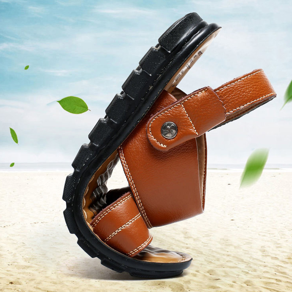 Ahlsentop Sommer neue Mode Herren Oxford Bottom Casual Sandalen