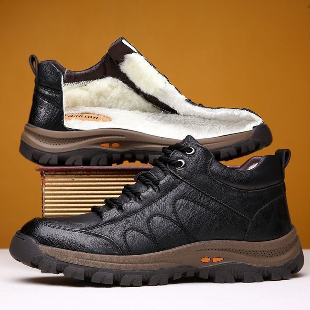 AHLSENTOP Warme, sportliche Herren-Schuhe aus Fleece