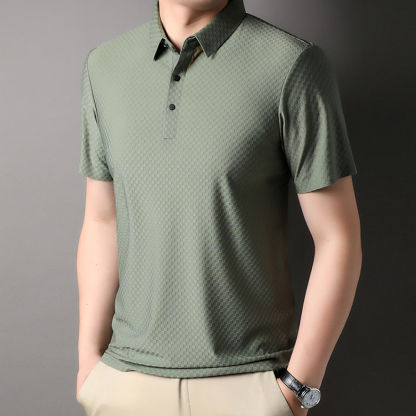 Ahlsentop™ 2023 sommer neue mode qualität komfortable herren revers POLO-shirt T-shirt