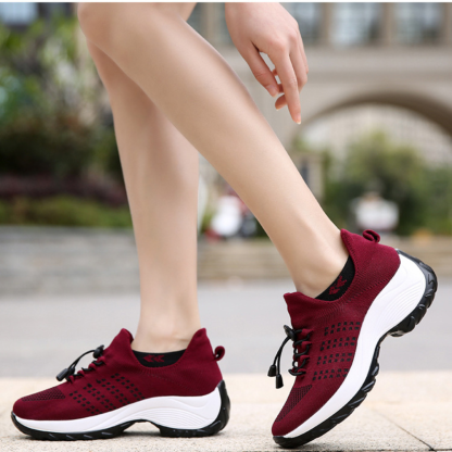 Ahlsentop® Inara - Ergonomischer & leichter Schmerzlinderungs-Sneaker mit Gummizug