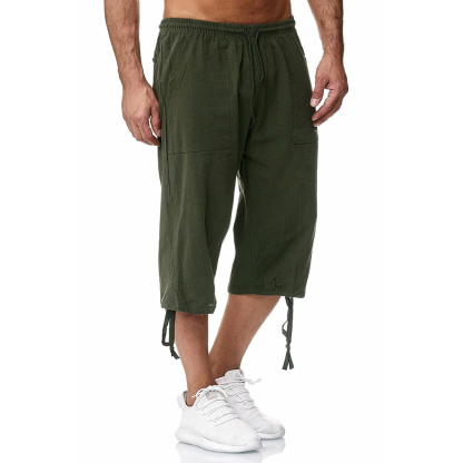 Ahlsentop™ Sommer neue Mode Leinen mittellange Freizeithose