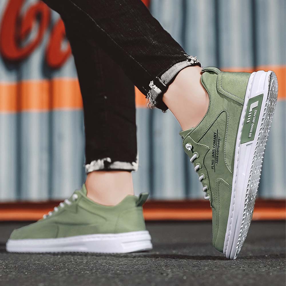 AHLSENTOP Neue atmungsaktive Low-Top-Freizeitschuhe aus Canvas für Herren