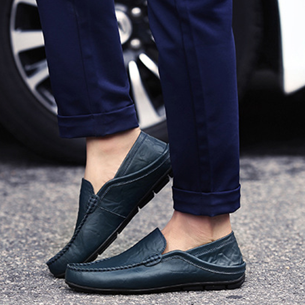 Ahlsentop Trendige, lässige Schuhe aus weichem Leder