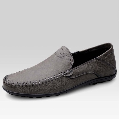 Ahlsentop Neue Slip-On-Freizeitschuhe aus Leder für Herren