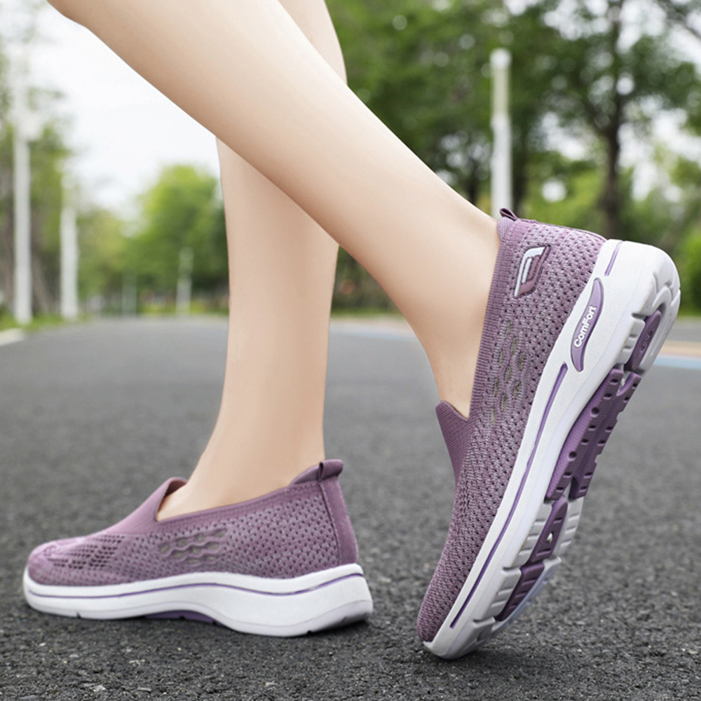 Ahlsentop Atmungsaktive Slip-on-Freizeitschuhe für Damen